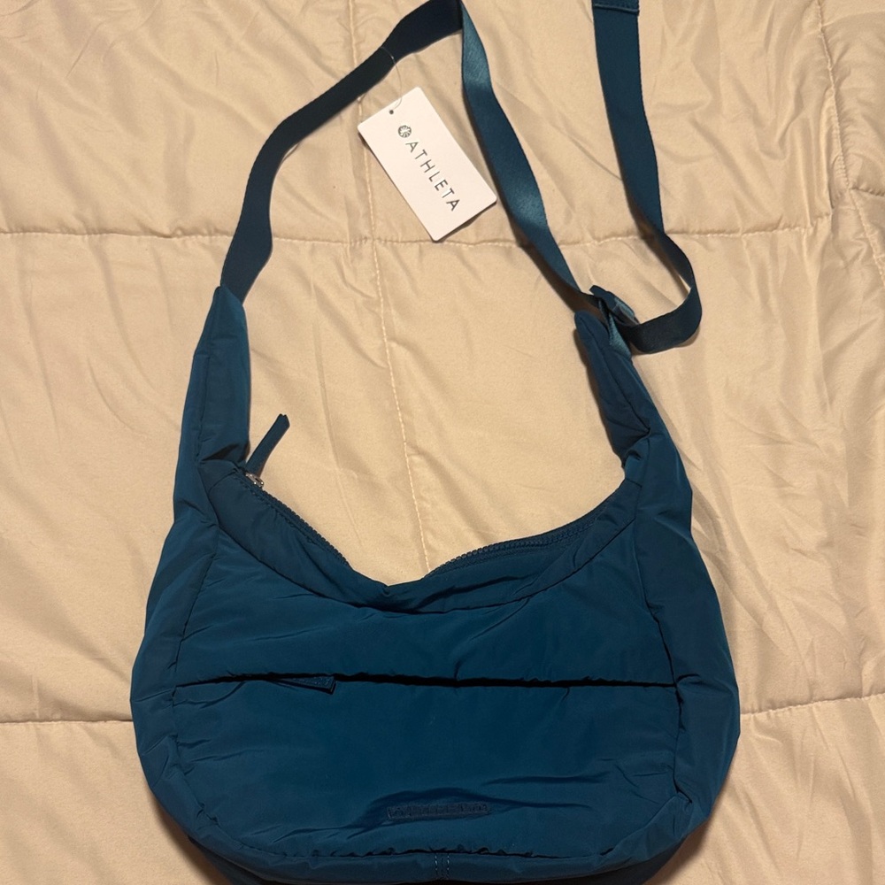 Athleta All About Small Crossbody Hobo Bag
